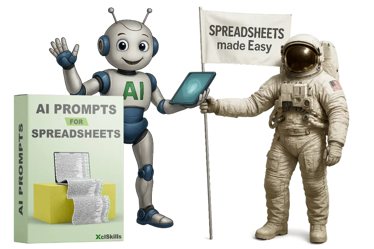 AI Excel Helper with Astronaut